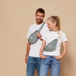 Sac banane L Sasha Sauge|Hindbag Best