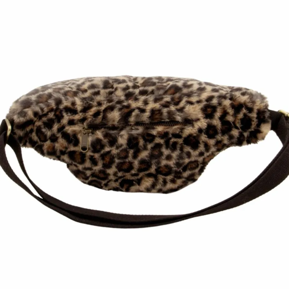 Outlet Hindbag Sac banane L Sasha Teddy Léopard