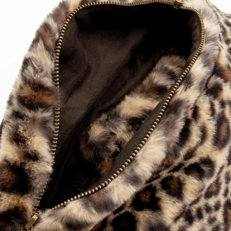 Outlet Hindbag Sac banane L Sasha Teddy Léopard