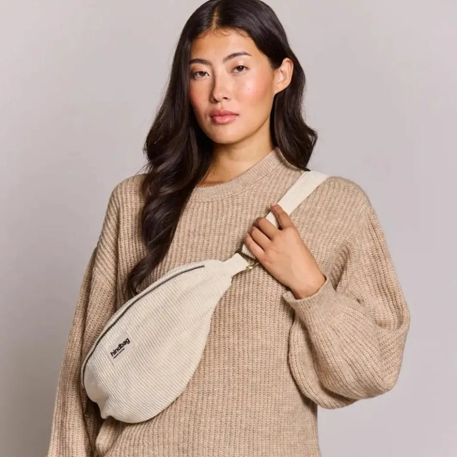 Clearance Hindbag Sac banane L Sasha Velours