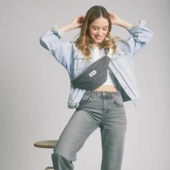 Discount Hindbag Sac banane Olivia Denim Gris