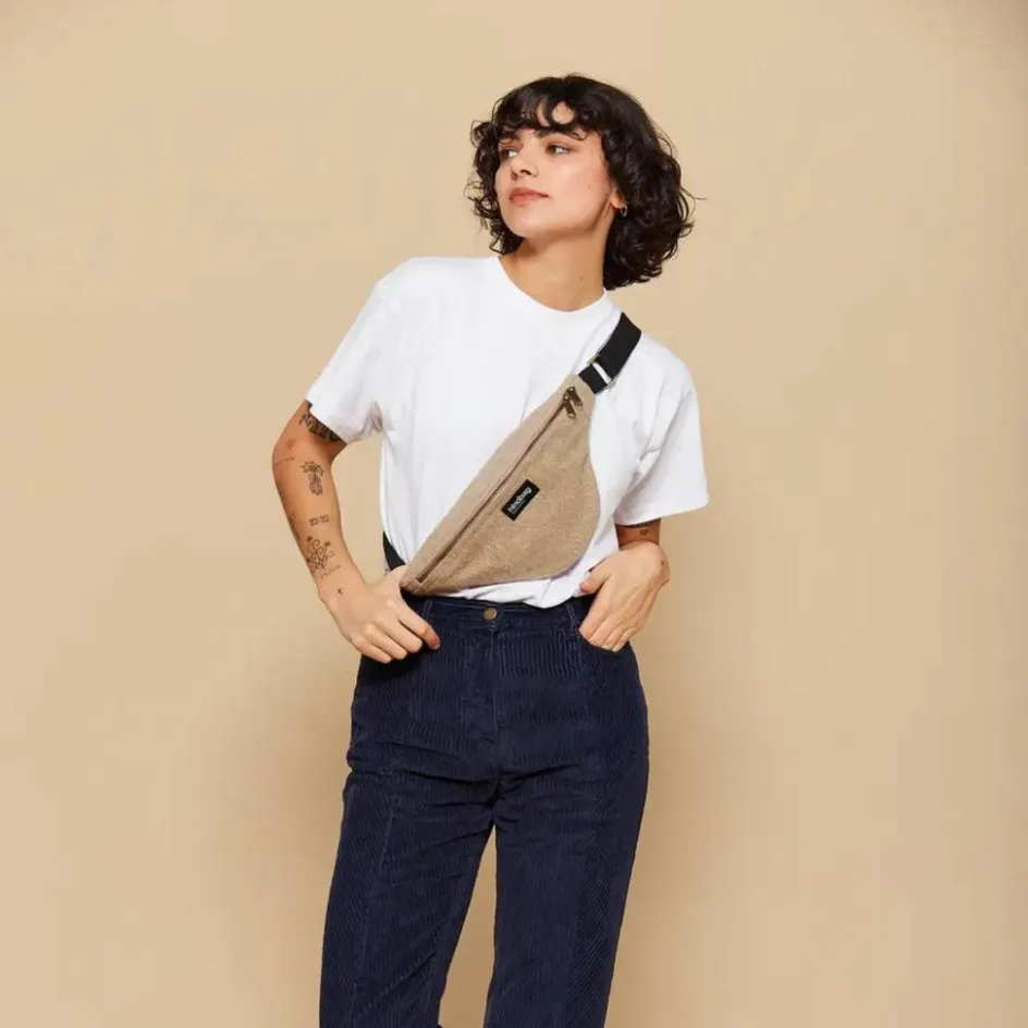 Sac banane Olivia Laine Beige|Hindbag