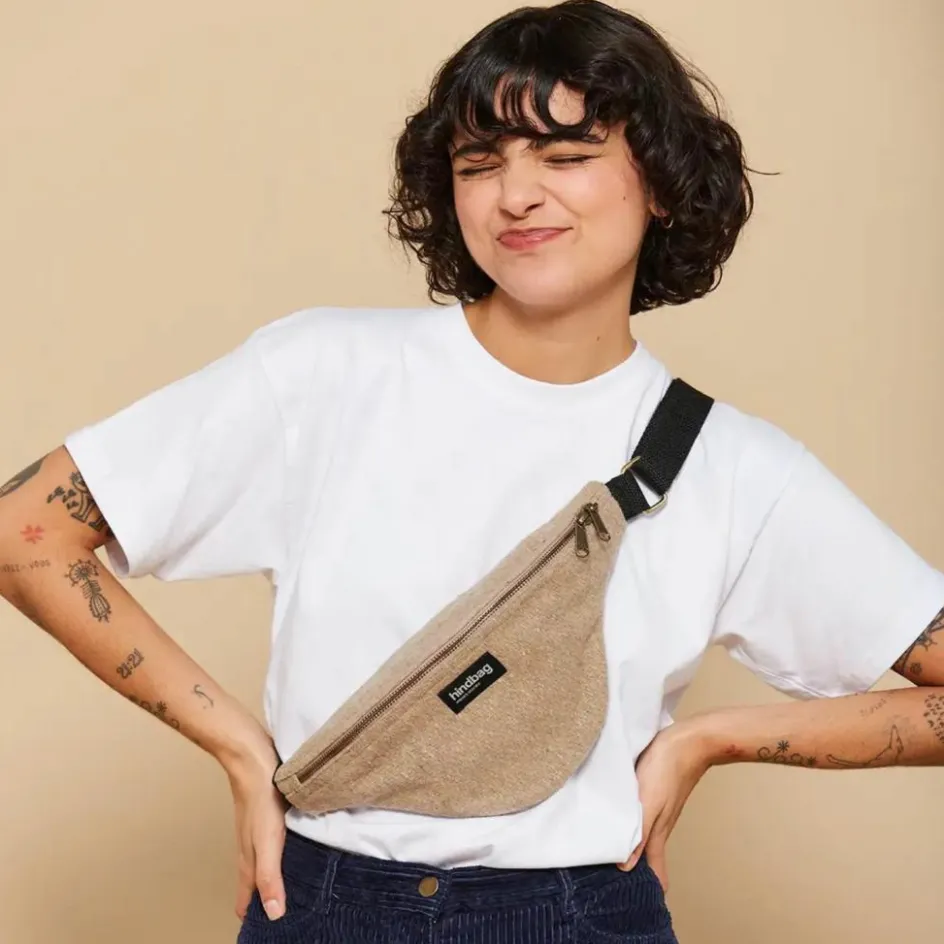 Sac banane Olivia Laine Beige|Hindbag