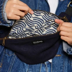 Outlet Hindbag Sac banane Olivia Laine Marine