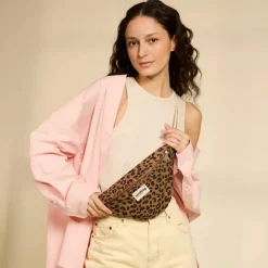 Sac banane Olivia Léopard Cannelle|Hindbag Best