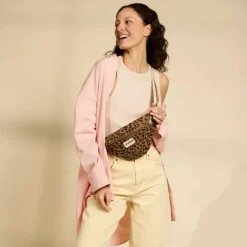 Sac banane Olivia Léopard Cannelle|Hindbag Best