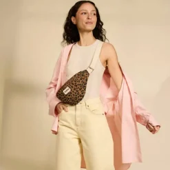 Sac banane Olivia Léopard Cannelle|Hindbag Best