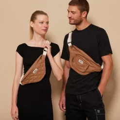 Sac banane Olivia matelassé Cannelle|Hindbag New