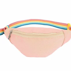 New Caramel & Cie Sac banane pailleté corail