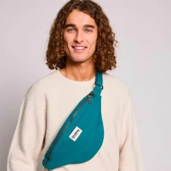 Hot Hindbag Sac banane Sasha L Bleu Paon