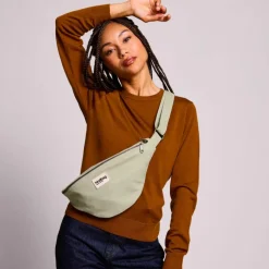 Discount Hindbag Sac banane Sasha L Vert Argile