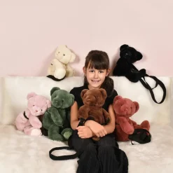 Sac bandoulière Doudou Ours terracotta (30 cm)|Doudou et Compagnie Best