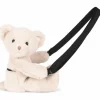 Sac bandoulière Doudou Ours ivoire (30 cm)|Doudou et Compagnie Discount