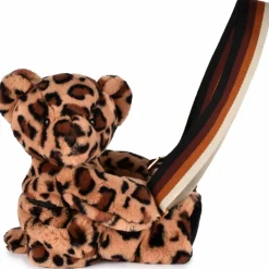 Sac bandoulière Ours léopard (30 cm)|Doudou et Compagnie