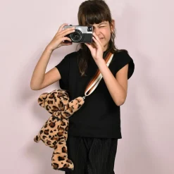 Sac bandoulière Ours léopard (30 cm)|Doudou et Compagnie