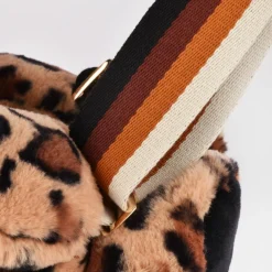 Sac bandoulière Ours léopard (30 cm)|Doudou et Compagnie