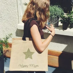 Les Griottes Sac cabas Etoile (personnalisable)