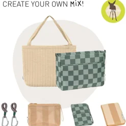 Sale Lässig Sac cabas MIX Shopper coton beige