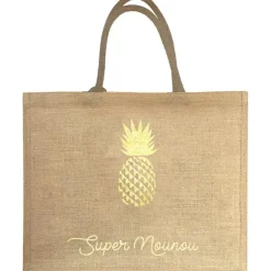 Sac cabas Nounou Ananas (personnalisable)|Les Griottes Online