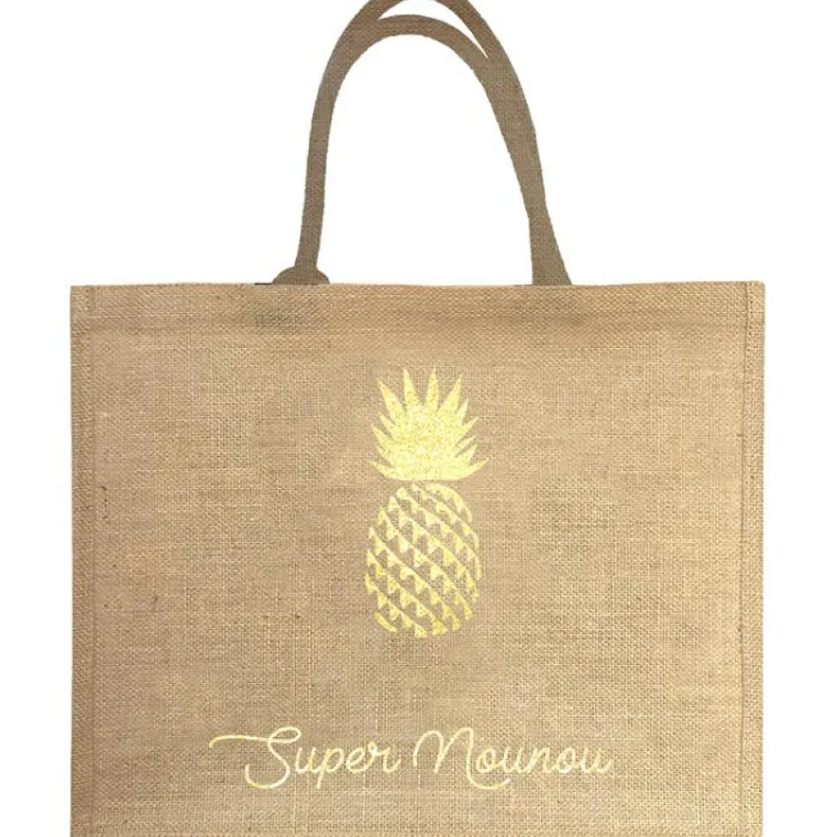Sac cabas Nounou Ananas (personnalisable)|Les Griottes Online