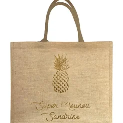 Sac cabas Nounou Ananas (personnalisable)|Les Griottes Online