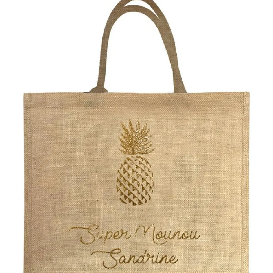 Sac cabas Nounou Ananas (personnalisable)|Les Griottes Online