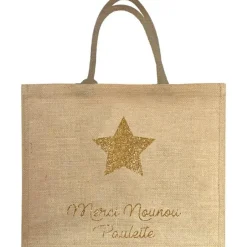 Sac cabas Nounou Etoile (personnalisable)|Les Griottes Discount