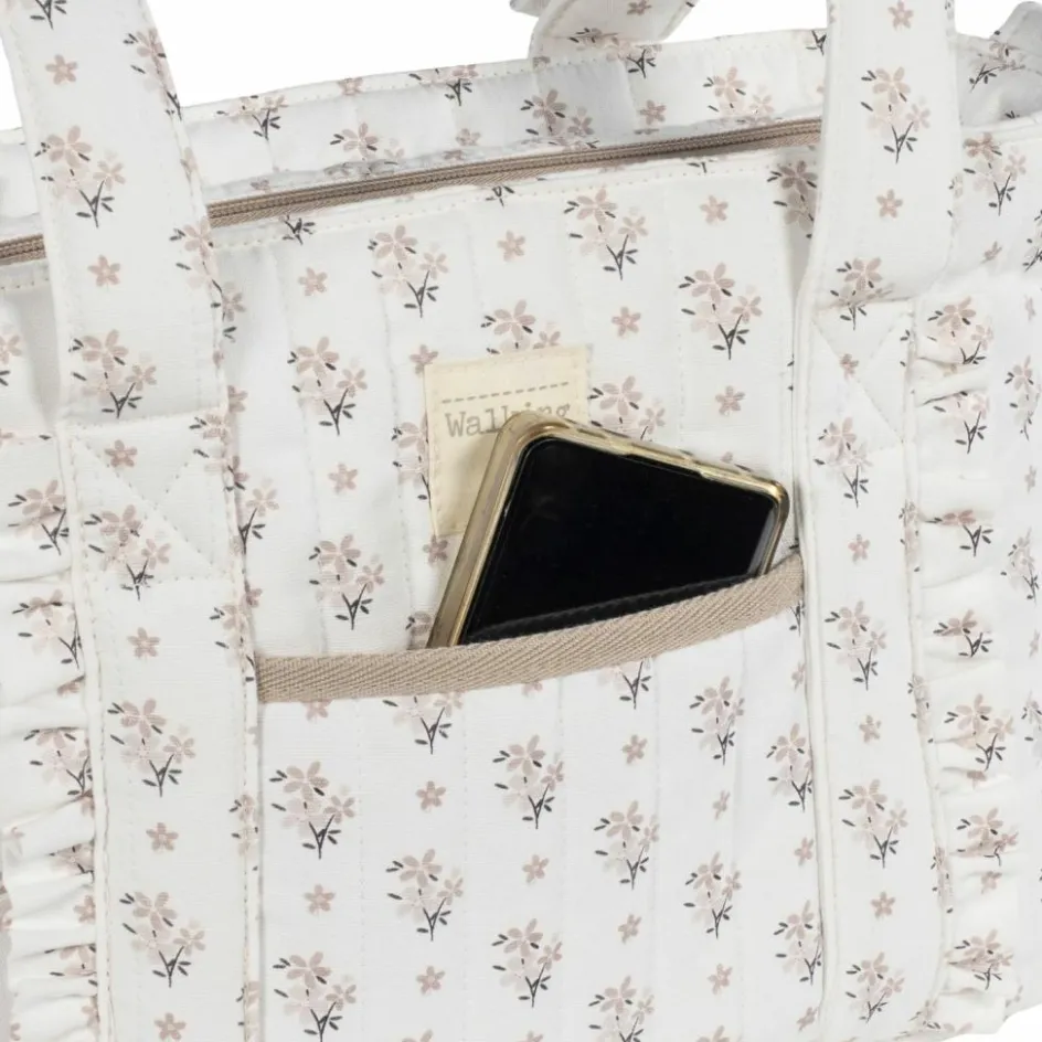 Sale Walking Mum Sac Crossbody Botton Fleurs