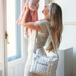 Sale Walking Mum Sac Crossbody Botton Fleurs