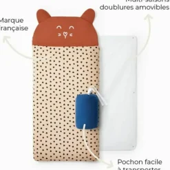 Sale Les petites billes Sac de couchage Léopard (3-6 ans)