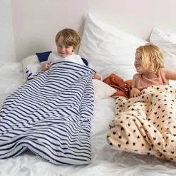 Sac de couchage rayé Lapin (3-6 ans)|Les petites billes Discount