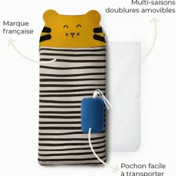 Les petites billes Sac de couchage Tigre (7-10 ans)