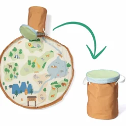 Outlet Play&Go Sac de rangement et tapis de jeu 2 en 1 Soo Zoo