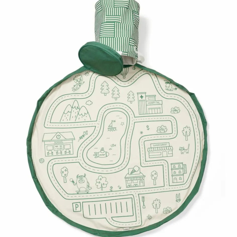 Sac de rangement et tapis de jeu 2 en 1 Soo Roadmap|Play&Go New