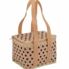 Sac de transport isotherme Cœurs Saumon|Atelier Wagram New