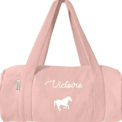 Sac de voyage enfant rose poudré (personnalisable)|Les Griottes