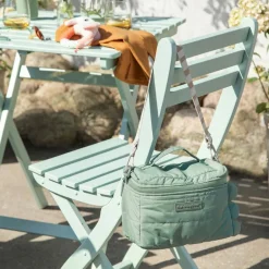 Sac isotherme matelassé Croco vert|Done by Deer Sale