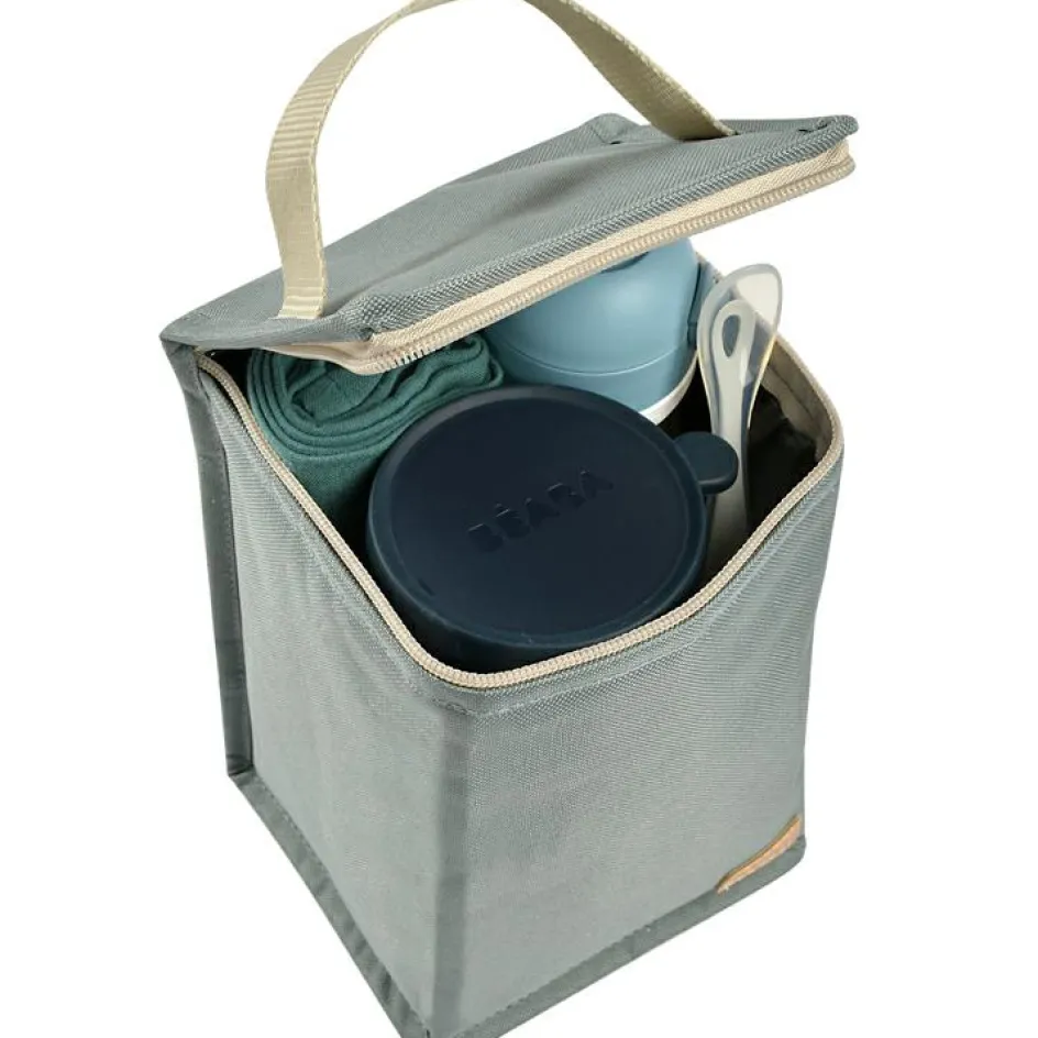 Sac isotherme vert sauge|Béaba Hot