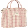 Sale Nobodinoz Sac pour poussette Stories Édition limitée Powder red checks