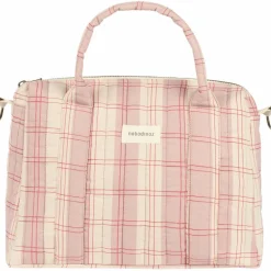 Sale Nobodinoz Sac pour poussette Stories Édition limitée Powder red checks