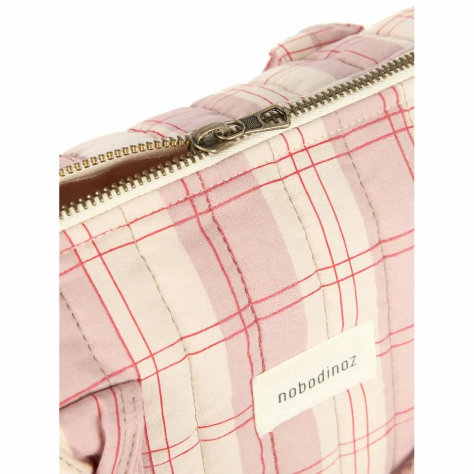 Sale Nobodinoz Sac pour poussette Stories Édition limitée Powder red checks