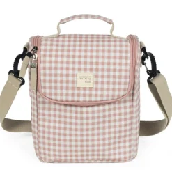 Sac repas isotherme I Love Vichy rose|Walking Mum Best