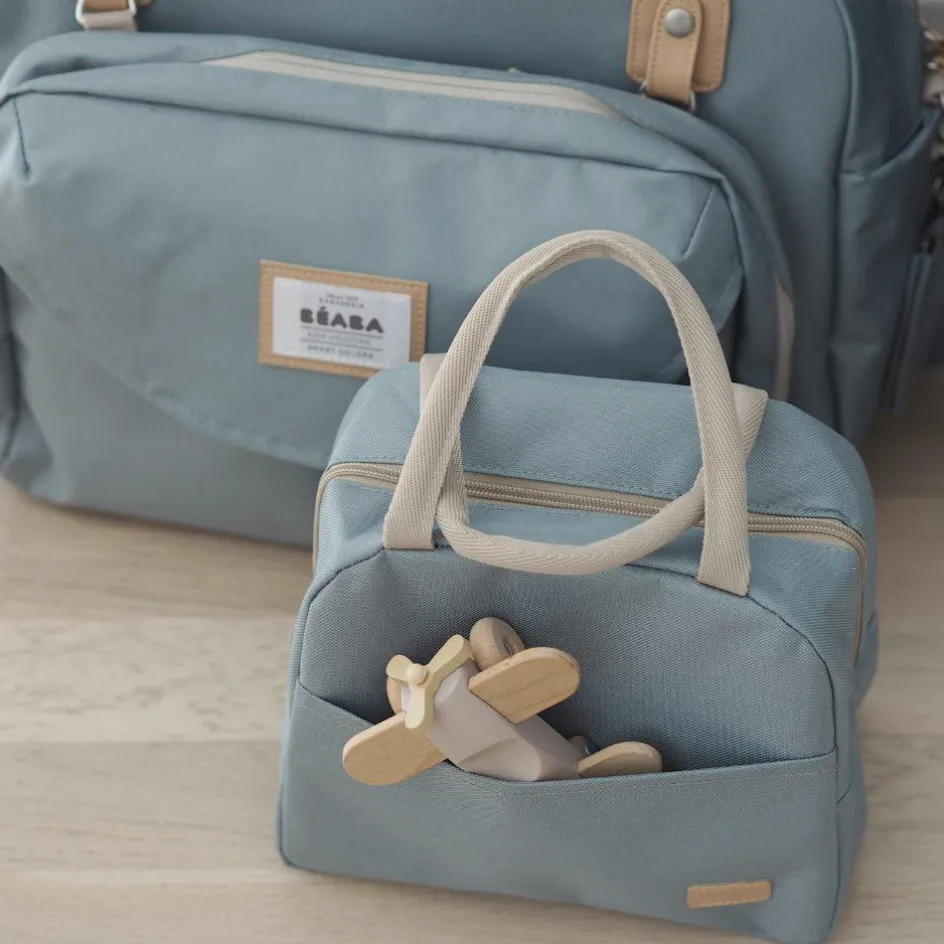 Sac repas isotherme vert sauge|Béaba Best