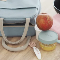 Sac repas isotherme vert sauge|Béaba Best