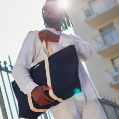 Discount Hindbag Sac week-end Jean Noir