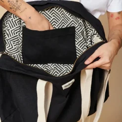 Discount Hindbag Sac week-end Jean Noir