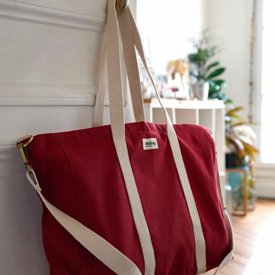 New Hindbag Sac week-end Jean Terracotta