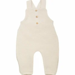 Clearance Trois Kilos Sept Salopette en maille Caramel (1-3 mois)