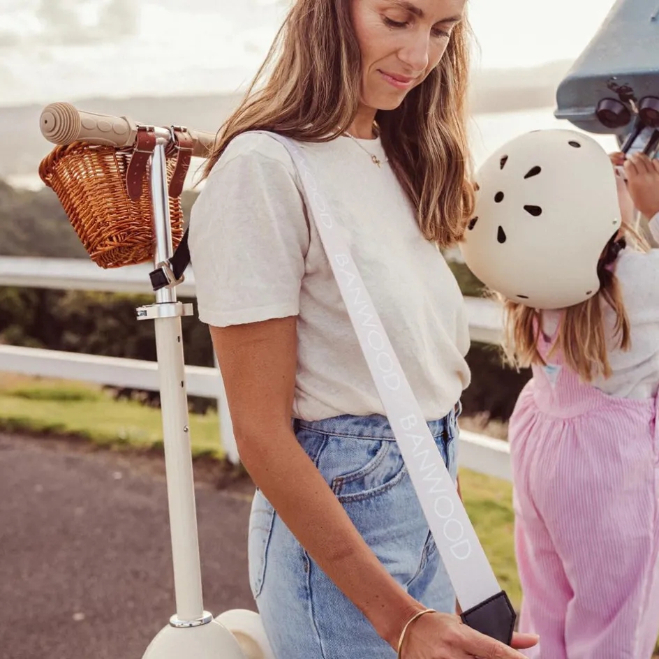 Clearance Banwood Sangle de transport crème pour trottinette