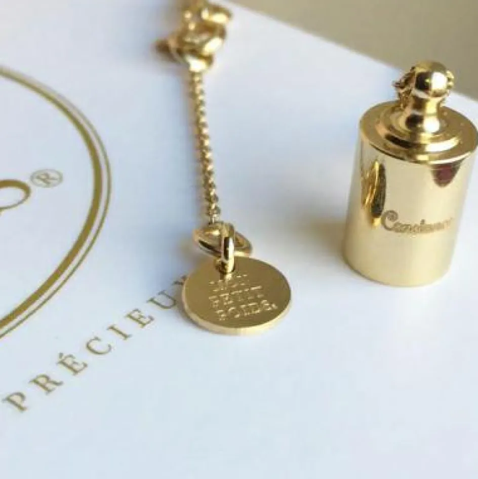 Sale Mon Petit Poids Sautoir personnalisable plaqué or jaune